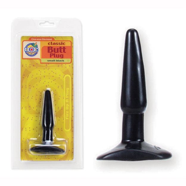 Image de CLASSIC BUTT PLUG 4.5" BLACK