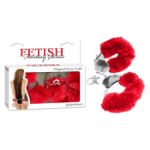 Image de RED FURRY LOVE CUFFS