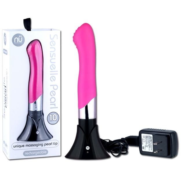 Image de SENSUELLE PEARL & BOULE MASSAGE MÉCANIQUE ROSE