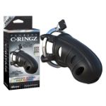 Image de C-RINGZ HARDCORE SILICONE COCK BLOCKER NOIR