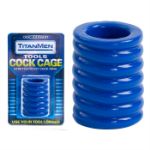 Image de TITANMEN TOOLS COCK CAGE BLEU