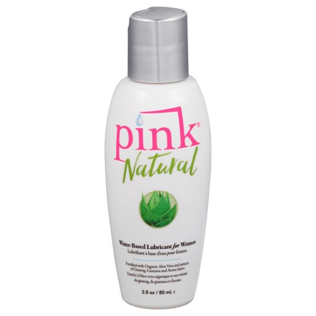 Image de PINK NATURAL WATER BASED LUBRIFIANT 2.8OZ