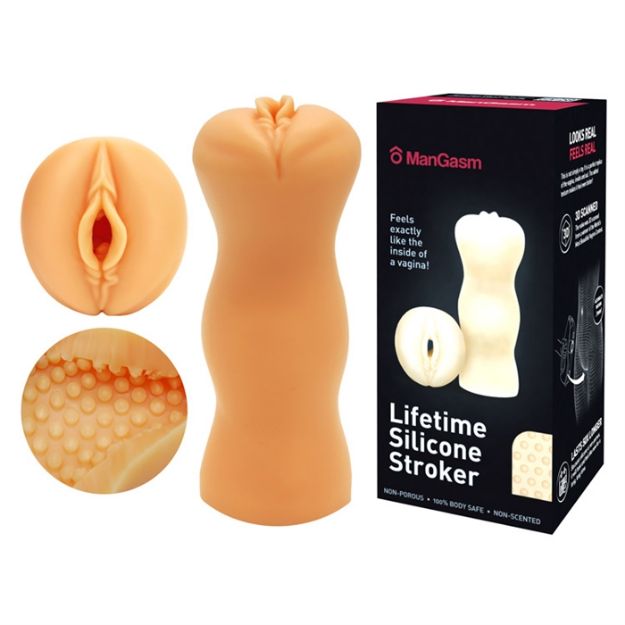 Image de LIFETIME SILICONE STROKER WHITE