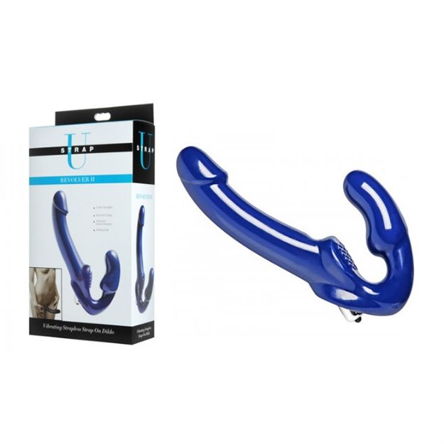 Image de REVOLVER II VIBRATING STRAPLESS STRAP ON DILDO