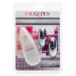 Image de Pocket Exotics Vibrating Double Silver Bullets