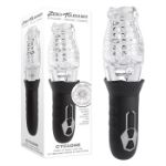 Image de Cyclone - Rechargeable Stroker - Black/Clear