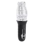 Image de Cyclone - Rechargeable Stroker - Black/Clear