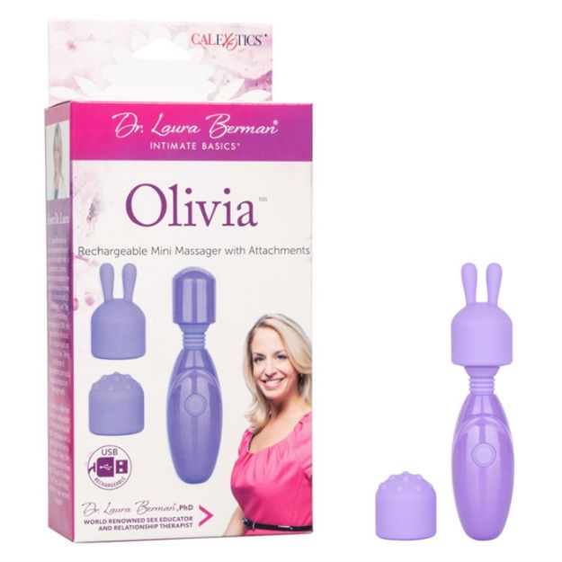 Image de Dr. Laura Berman® Olivia™ Rech. Mini Massager