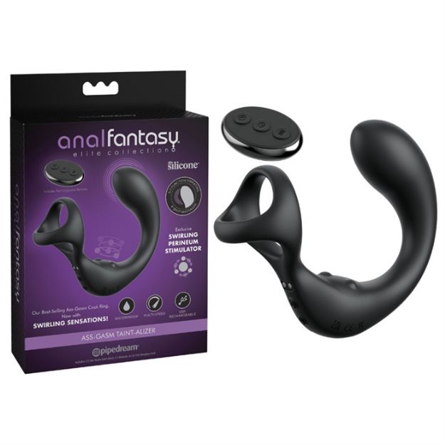 Image de Anal Fantasy Elite Ass-gasm Taint-Alizer - Black